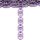 Rhinestone Lace - Purple